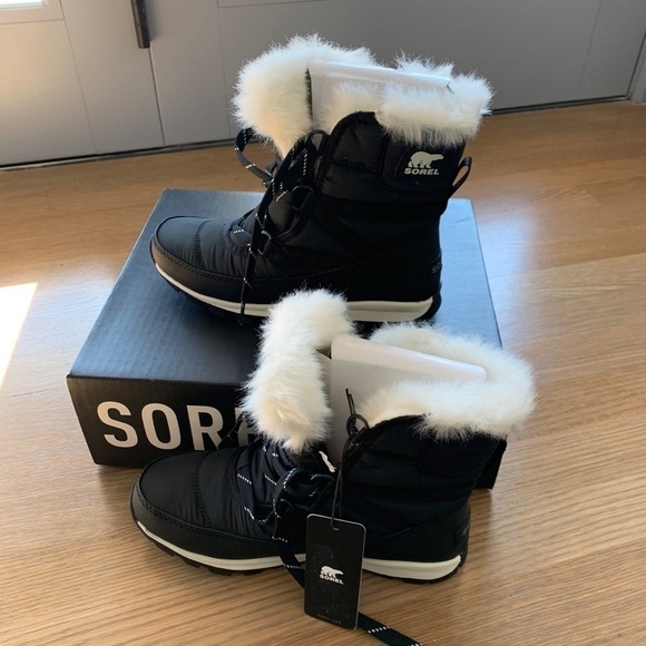 Sorel Whitney Short Lace-Up Waterproof Booties - Picture 3 of 11